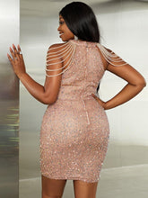 Missord Plus Sequins Bodycon Dress